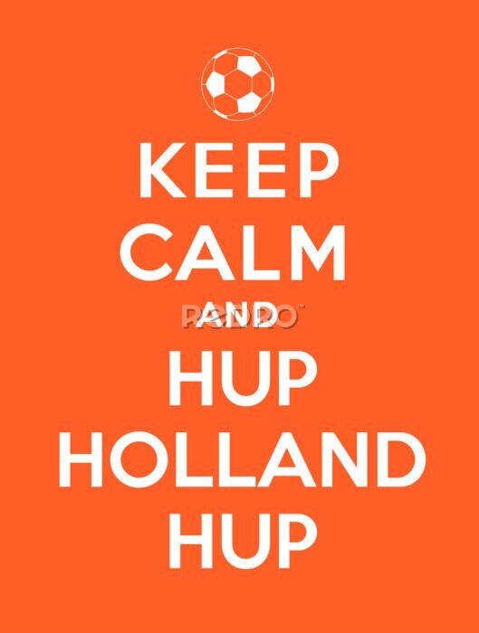 Poster Unterstützen Sie die Niederlande