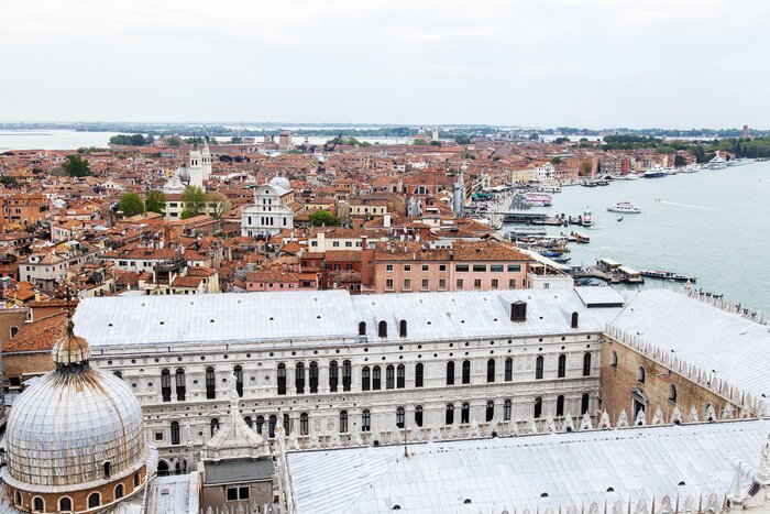 Poster Venedig von oben