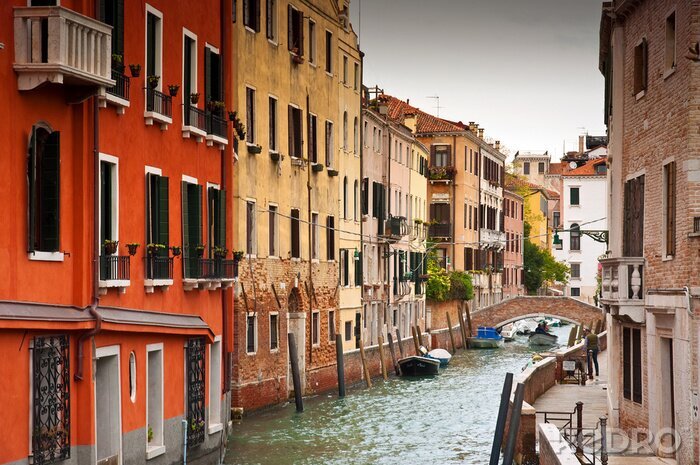 Poster Venezianischer Kanal am Tag