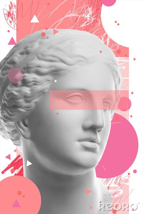 Poster Venus im Stil der Pop-Art