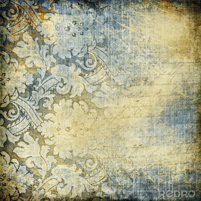 Poster vintage Dekorpapier