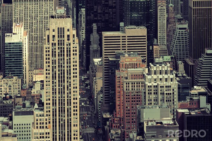 Poster Wolkenkratzer von New York City