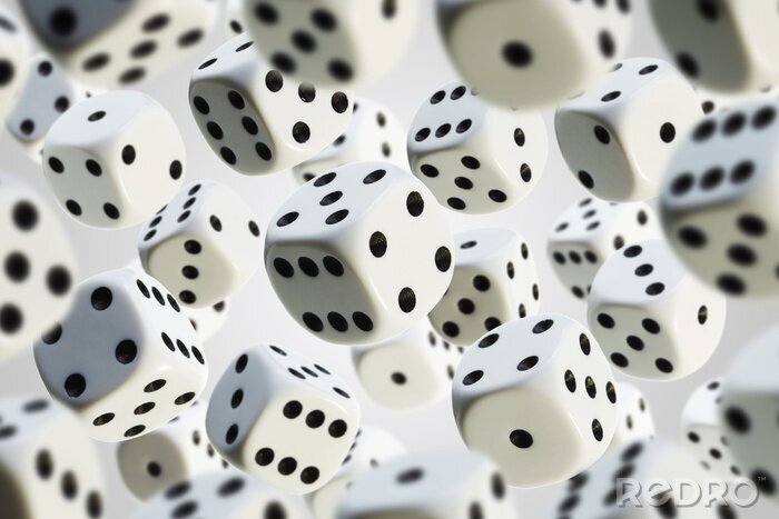 Poster Würfel 3D