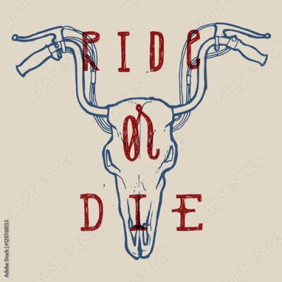 Poster Zitat Fahrrad