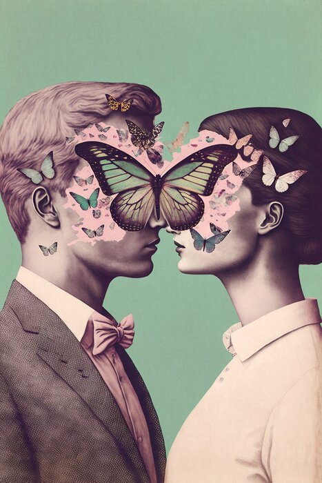 Poster Zwischen Gefühlen