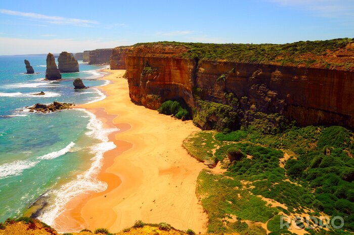 Poster Zwölf-Apostel-Felsen