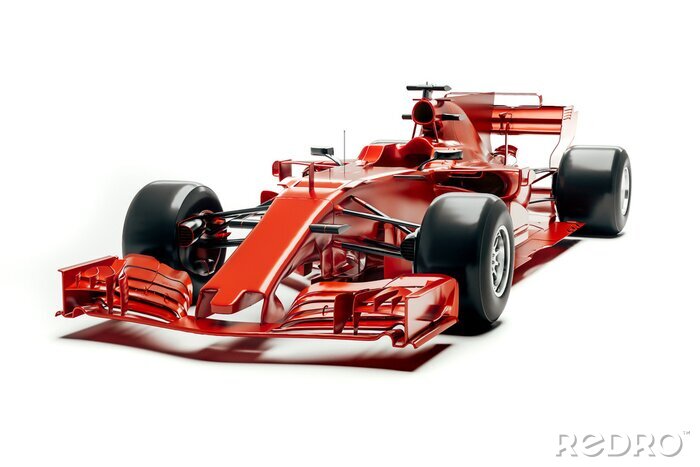 Sticker 3D F1 Rennwagen rendern