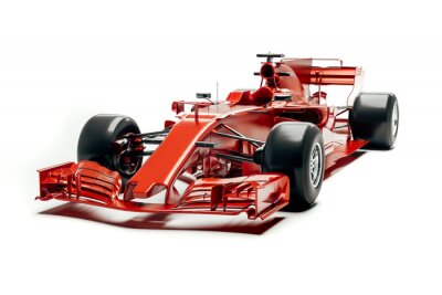 Sticker 3D F1 Rennwagen rendern