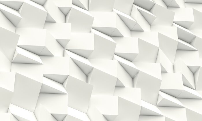 Sticker 3D geometrischen Hintergrund