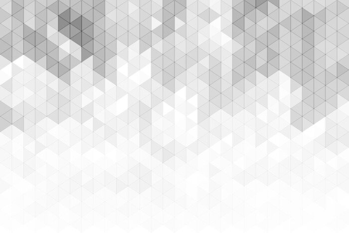 Sticker Abstract geometric background with grey and white color tone triangle shapes.