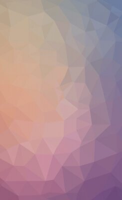 Sticker abstract triangular background texture, low poly style full color spectrum rainbow
