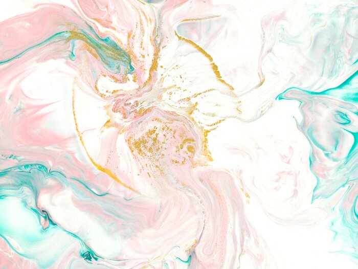 Sticker Abstrakt gemischter Marmor