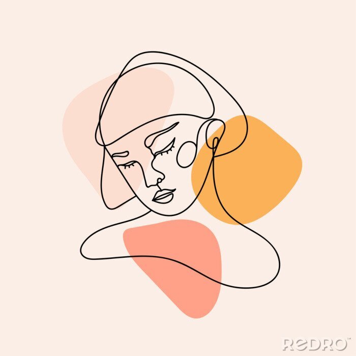 Sticker Abstrakte Menschen