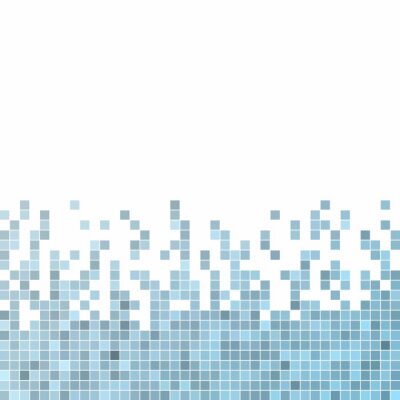 Sticker abstrakte Vektor Quadrat Pixel Mosaik Hintergrund