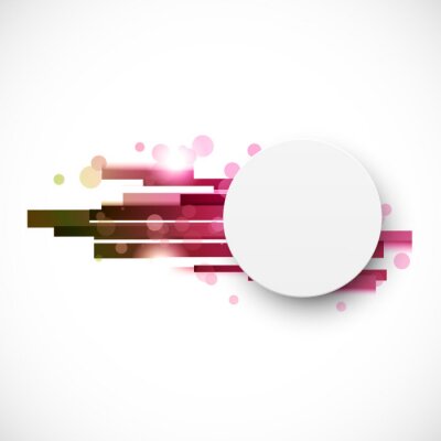 Sticker Abstrakter Hintergrund