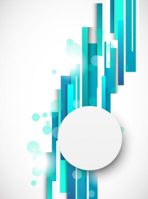 Sticker Abstrakter Hintergrund