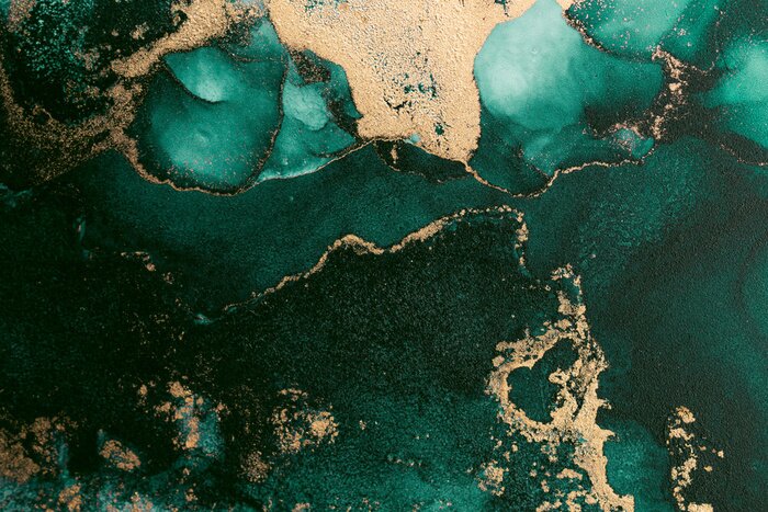 Sticker Abstraktion aus Marmor