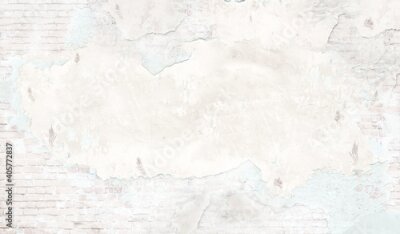 Alte Ziegelmauer mit Rissen