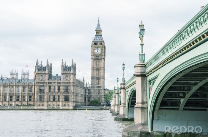 Sticker Architektur im Stadtteil Westminster