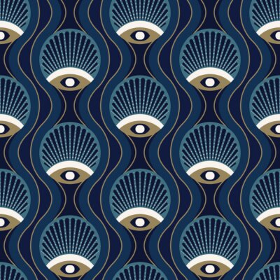 Sticker Art deco art nouveau