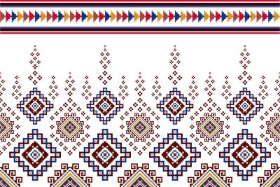 Aztekisches geometrisches Muster