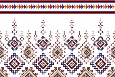 Sticker Aztekisches geometrisches Muster