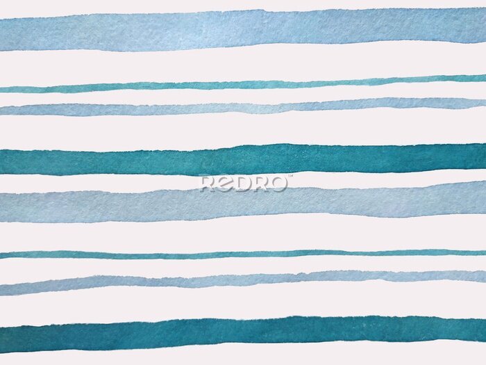 Sticker background with blue stripes