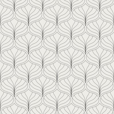 Sticker Barock-Blätter Muster