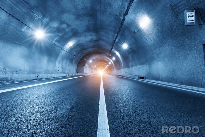 Sticker Beton-Tunnel