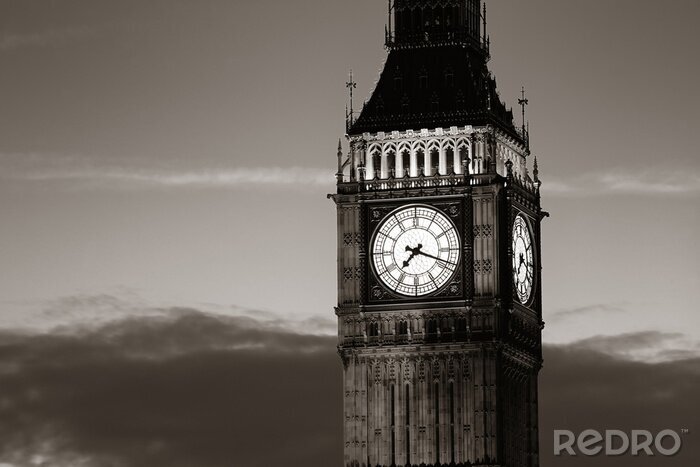 Sticker Big Ben Uhrenturm in London