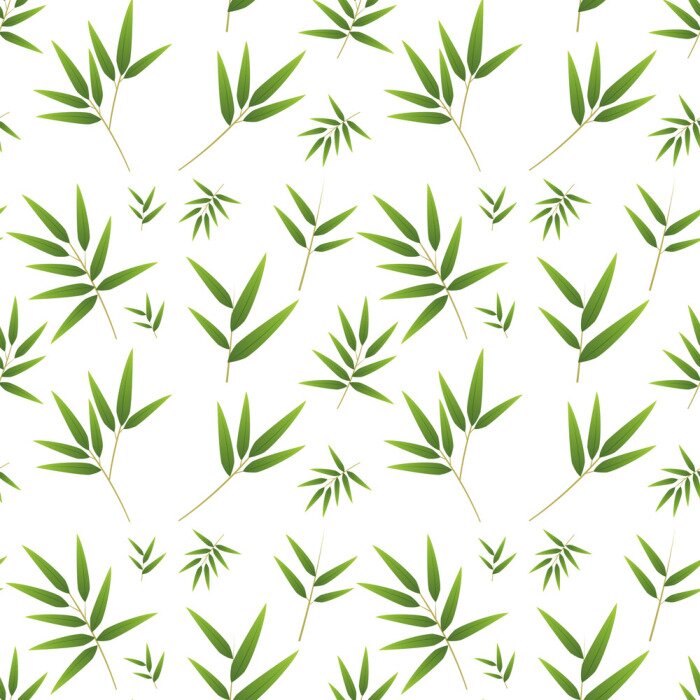 Sticker Blätter in weiß