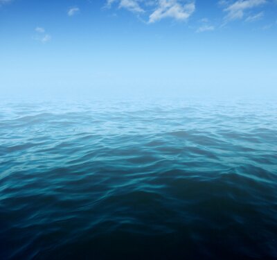 Sticker Blaues Meerwasser