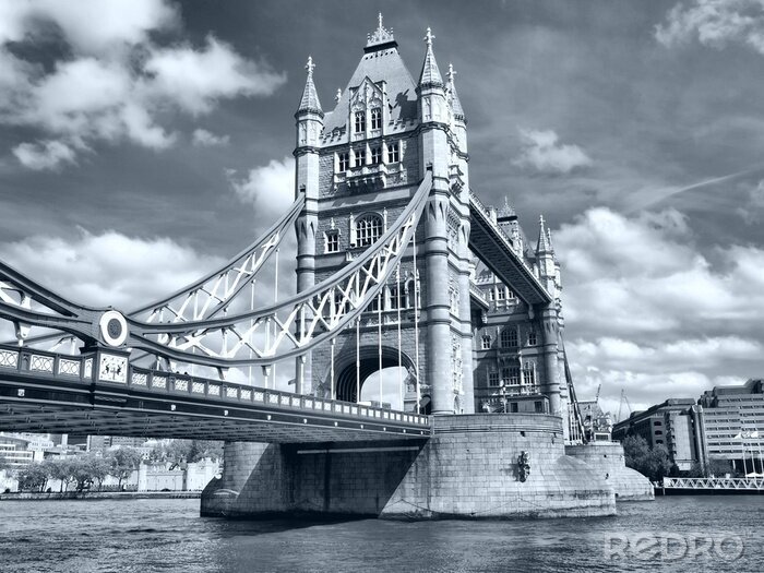 Sticker Blick auf Architektur Tower Bridge
