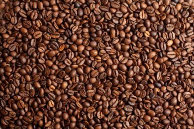 Bohnenkaffee als Hintergrund