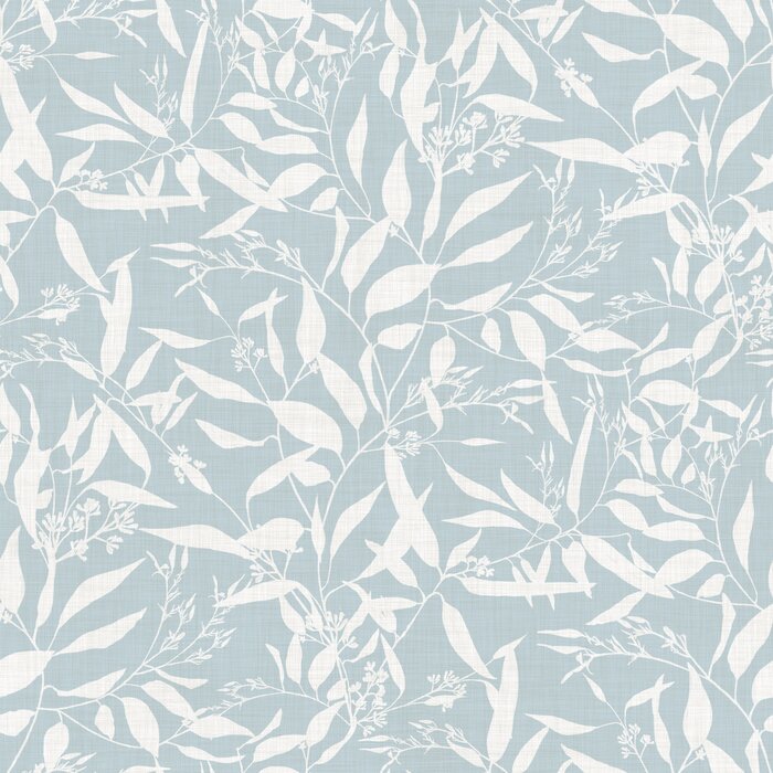 Sticker Botanisch zartes Blattmotiv