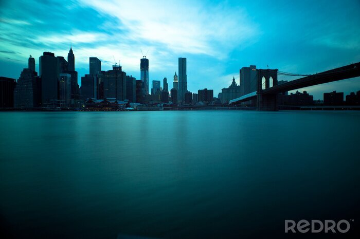 Sticker Breitwand-Brooklyn Bridge