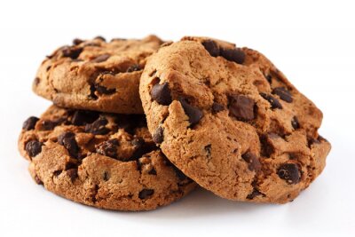 Sticker Bunte Süßigkeiten Kekse mit Schokolade