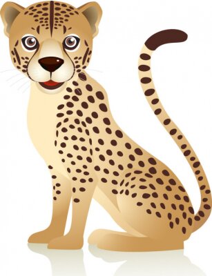 Sticker Cheetah