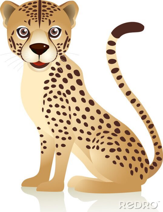 Sticker Cheetah