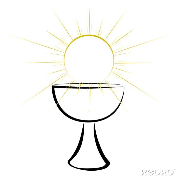 Sticker Christlicher Kelch