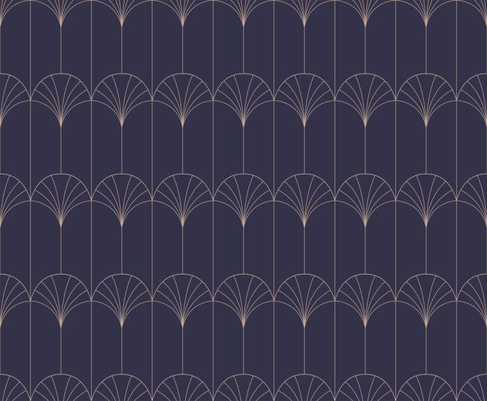 Sticker Classic Art Deco