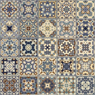 Sticker Collection of ceramic tiles