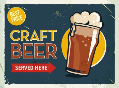 Sticker Craftbeer Werbegrafik