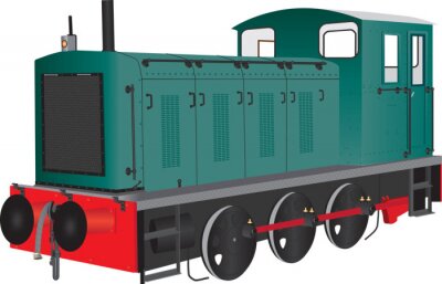 Sticker Diesel Shunter