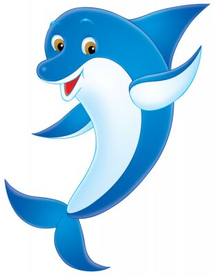 Sticker Dolphin