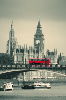 Doppeldeckerbus in London