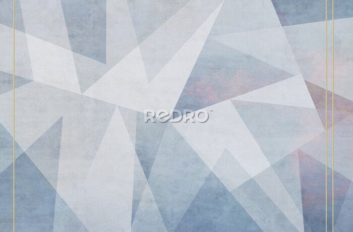 Sticker Dreiecke auf der Textur