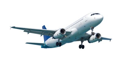 Sticker Echtes Düsenflugzeug