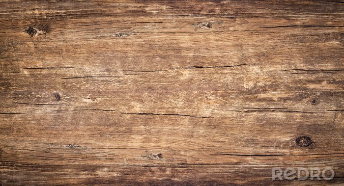 Sticker Ein rissiges altes Stück Holz