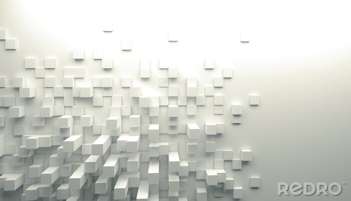 Sticker Einheitlicher Hintergrund mit Geometrie